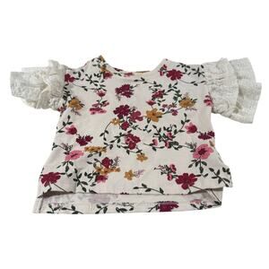 Jessica Simpson Toddler Girl Floral Shirt 3T